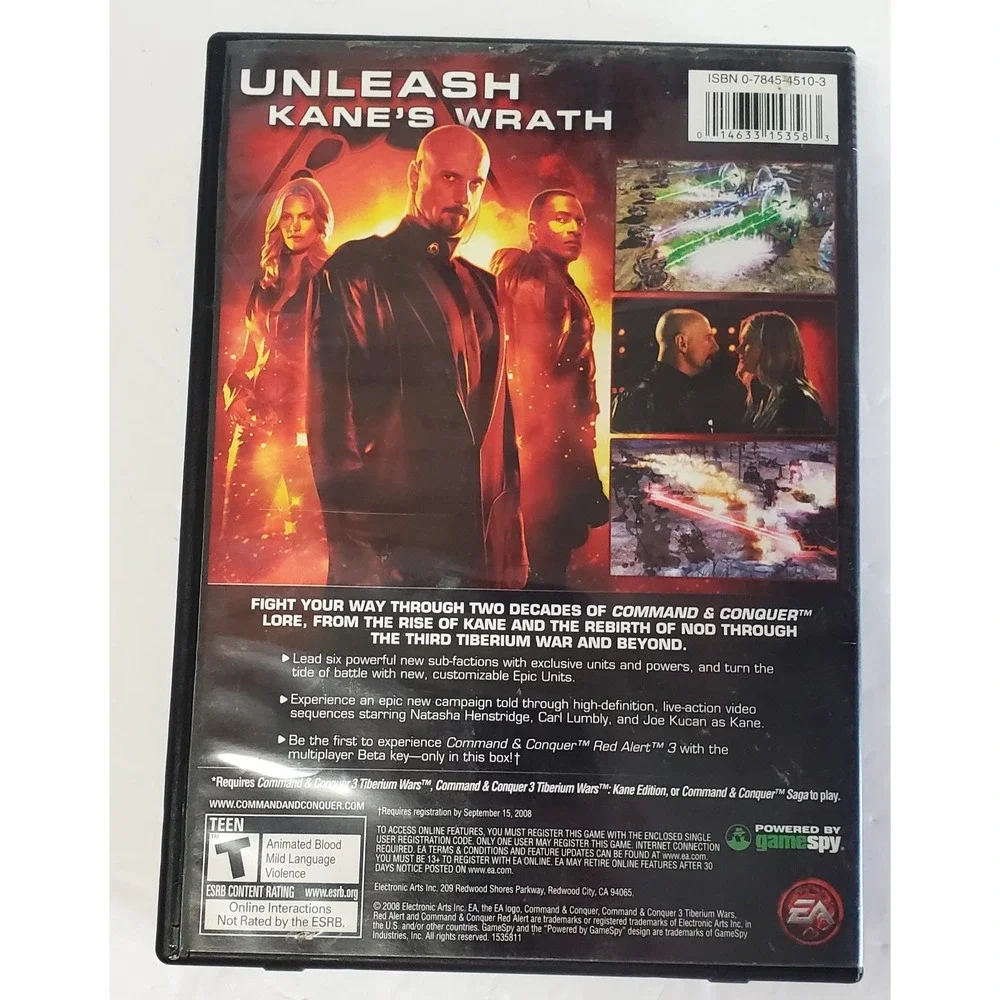 Command Conquer Kanes Wrath command conquer